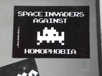 spaceinvadersagainsthomophobia